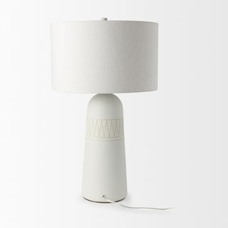 Mercana Javier 69789 White Lamp Alternate Image