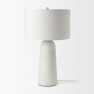 Mercana Javier 69789 White Lamp Alternate Image