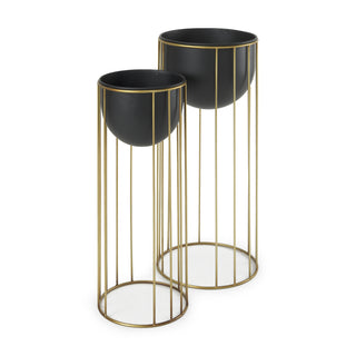 Danica Matte Black Metal Plant Stands Main Image