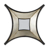 Ovallas Star Champagne Wood Frame Mirror Main Image