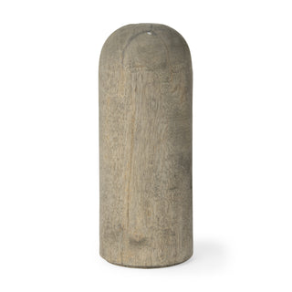 Knox Large Gray-Wash Wood Decorative Object Main Image