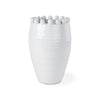 Basin Medium Off-White Glazed Vase Main Image