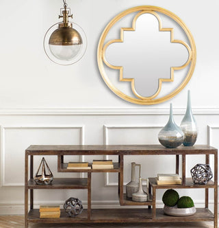 Leighton I Gold Toned Metal Spherical Pendant Light Lifestyle Image Feature