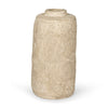 Rama Small Beige Paper Mache Floor Vase Main Image