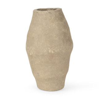 Rundal Small Gray Paper Mache Vase Main Image