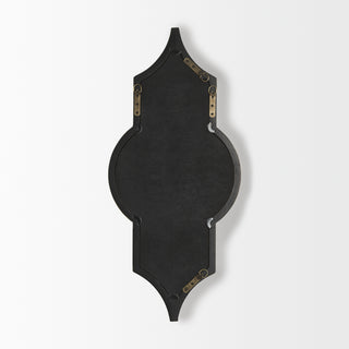 Tamanar Champagne Wood Frame Mirror Alternative Image