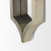Tamanar Champagne Wood Frame Mirror Alternative Image