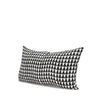 Jolie Cream w/ Black Print Linen Lumbar Decorative Pillow Cover Main Image