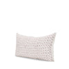 Jayden Cream w/ Merlot Print Linen Lumbar Decorative Pillow Cover Main Image
