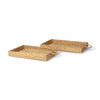 Hona Large Recatangular Nesting Water Hyacinth Trays Main Image