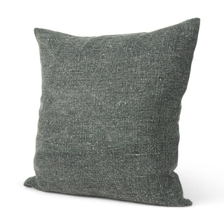 Jack Green Linen Square Decorative Pillow Cover Main Image