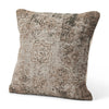 Khloe Taupe Square Pillow Cover Main Image
