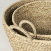 Ayanna Deep Nesting Seagrass Baskets w/ Handles Alternate Image
