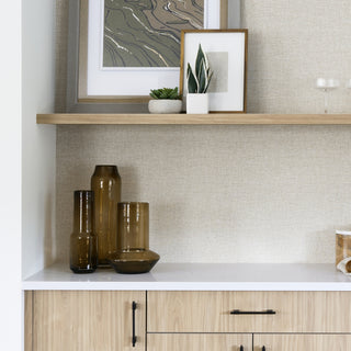 Amrita Golden Brown Glass Vase Lifestyle Image Feature