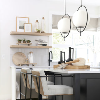 Mercana Farrah 70199 Black Lamp Lifestyle Image
