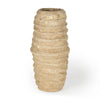 Kamli Small Beige Paper Mache Vase Main Image