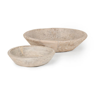 Nikita Large Light-Wash Reclaimed Wood Bowls Main Image