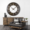 Newcastle Giant Oversize Industrial Wall Clock Lifestyle Image Feature