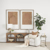 Edwards Gold Metal Base w/ Cream Fabric Shade Table Lamp Lifestyle Image Feature