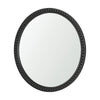 Roan Black Wood Beaded Wall Mirror Main Image