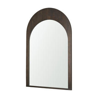 Celeste Dark Brown Medium Arched Mirror Main Image