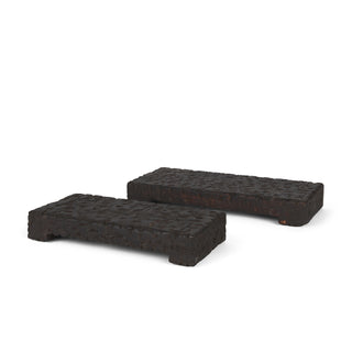 Shira Reclaimed Dark Brown Wooden Riser Main Image