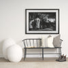 Patrice Cream With Gray Stripes Decorative Pillow Cover Lifestyle Image Feature
