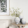 Blume Off-White w/ Gray Textured Vase Lifestyle Image Feature