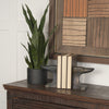 Anvilia Black With Gold Accents Anvil Shaped Bookends Lifestyle Image Feature