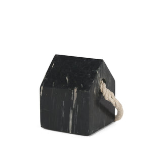 Raena Black Marble House Door Stopper Main Image