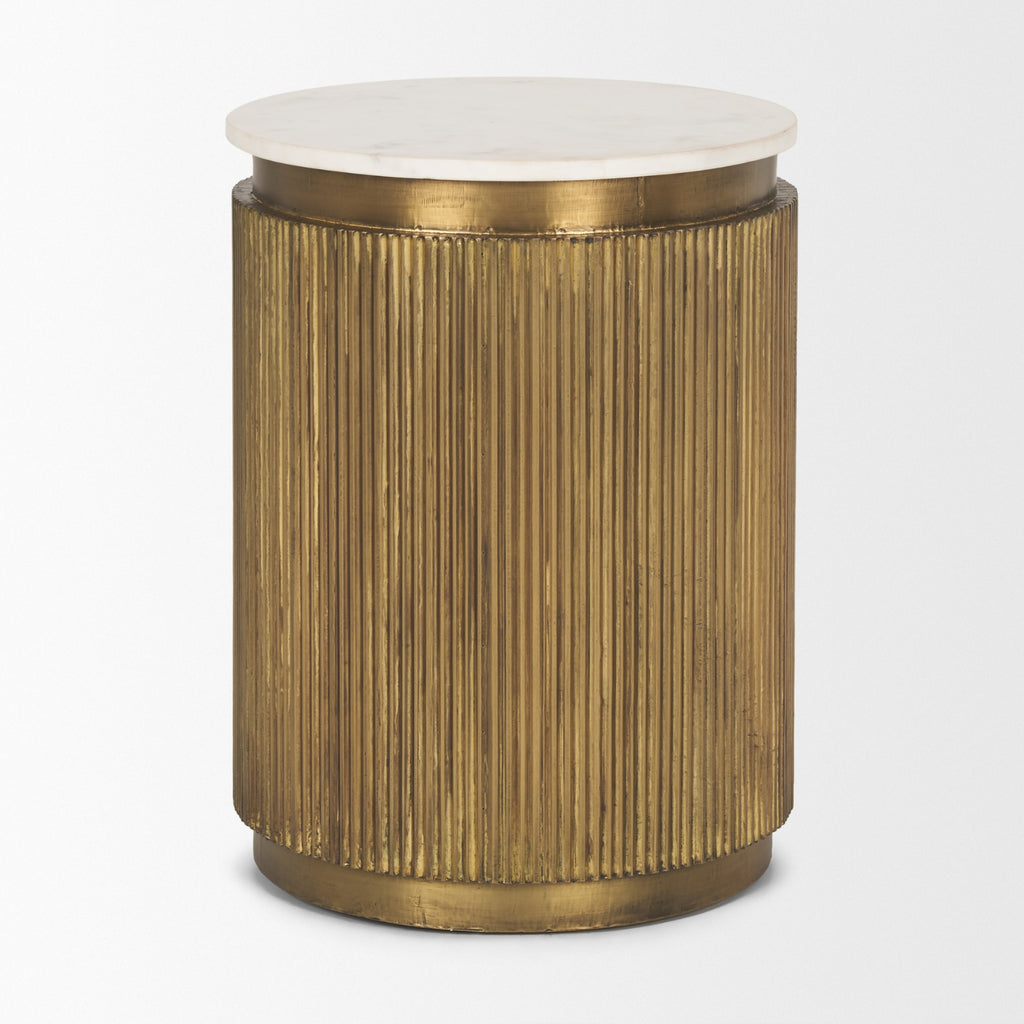 Mercana Satima 70777 Gold/White Furniture Alternative Image