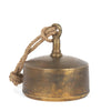 Quincy Large Gold Metal Decorative Bell Object Main Image