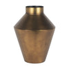 Perrin Large Brushed Gold Metal Decorative Vase Main Image