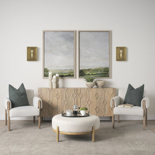 Mercana Cairn 70446 Gold Lamp Lifestyle Image