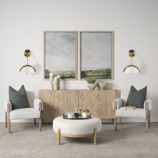 Mercana Cybill 70468 Gold Lamp Lifestyle Image