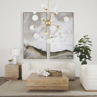 Mercana Barbara 70441 Gold Lamp Lifestyle Image