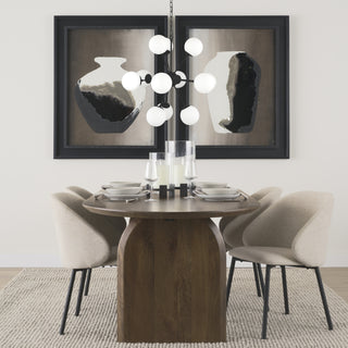 Mercana Barbara 70459 Black Lamp Lifestyle Image