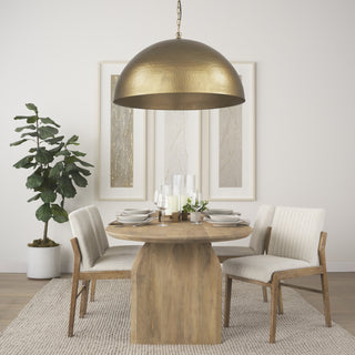 Mercana Karina 70101 Gold Lamp Lifestyle Image