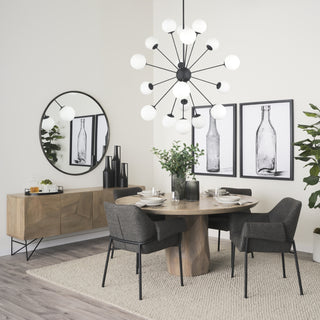 Mercana Barbara 70458 Black Lamp Lifestyle Image