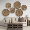 Mercana Into the Abyss 70613 Brown Wall Art Lifestyle Image
