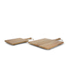Khana Natural Solid Wood Square Serving Boards Main Image