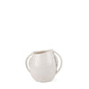 Urvi Short Off White Speckled Asymmetrical Ceramic Vase Main Image