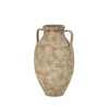 Tulsi Small Matte Earth Brown Ceramic Floor Vase Main Image