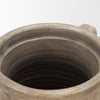 Tulsi Tall Matte Earth Brown Ceramic Floor Vase Alternative Image