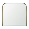 Timon Brushed Gold Square Arched Mirror Main Image
