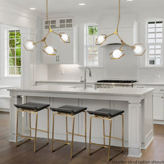 Mercana Givens 67991 Black/Gold Furniture Lifestyle Image Feature