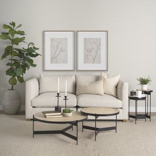 Mercana Wade 71043-AB Beige/Black Furniture Lifestyle Image Feature