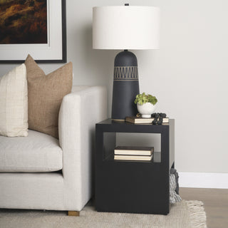 Mercana Vondra 71053 Black Furniture Lifestyle Image Feature