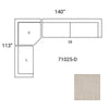 Mercana Warner 71025-D Beige Furniture Alternative Image