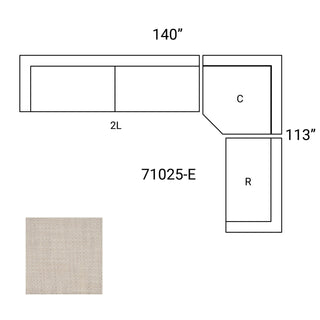 Mercana Warner 71025-E Beige Furniture Alternative Image
